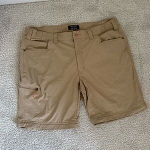 Orvis Shorts Mens 30 XL Brown Insect Shield Fishing Outdoors Hiking Camping